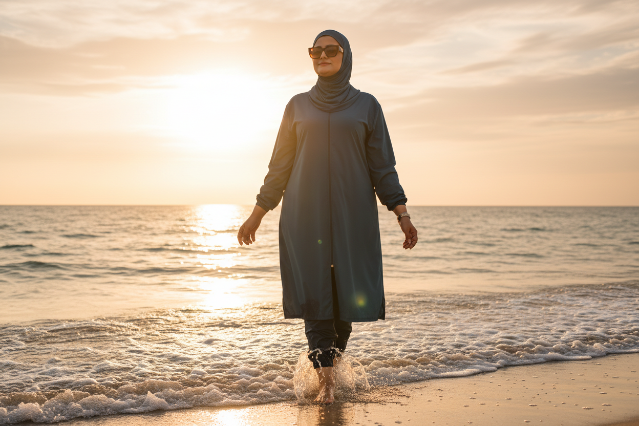 The Complete Guide to Modest Swimwear — Burkini Styles for Every Body Type