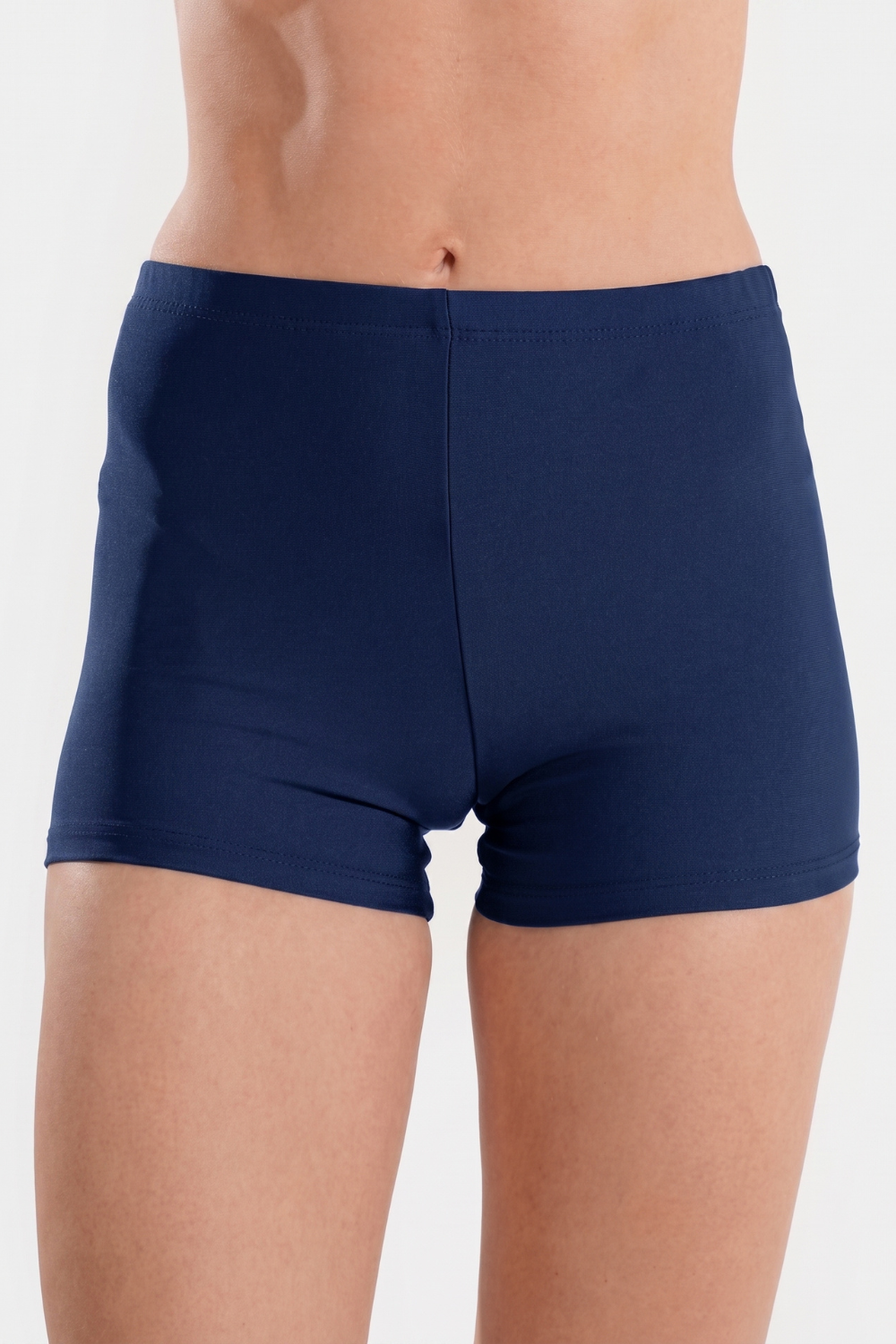 Navy blue BAE Modest swimming shorts, swimwear essential with a comfortable fit and modest design, suitable for swimming and beachwear.