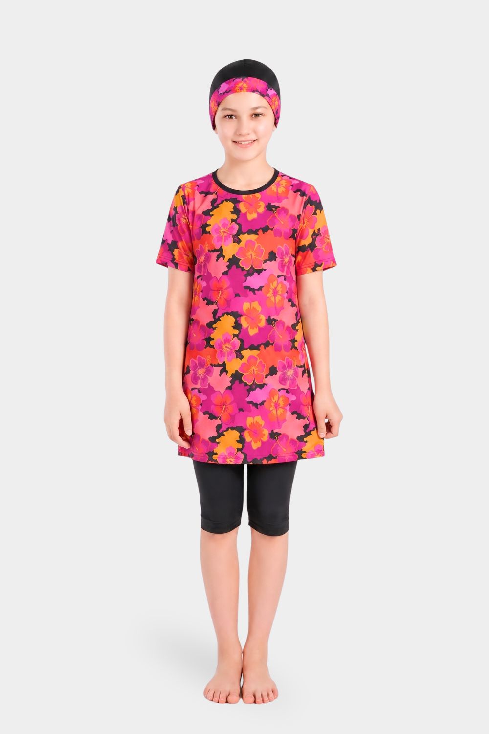 Girls' Floral Bloom Swimwear