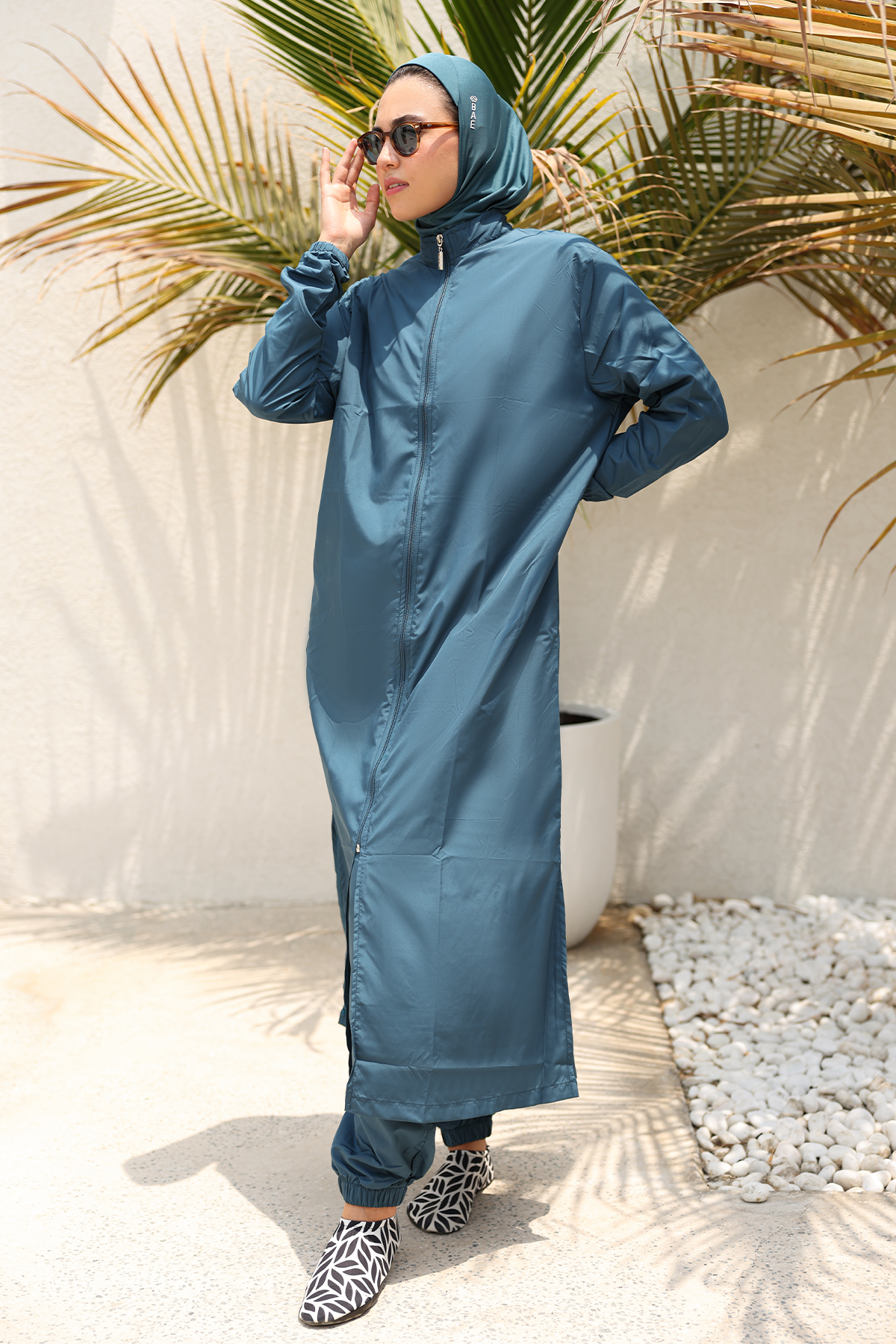 Hayaa+ Extra Long Teal Burkini