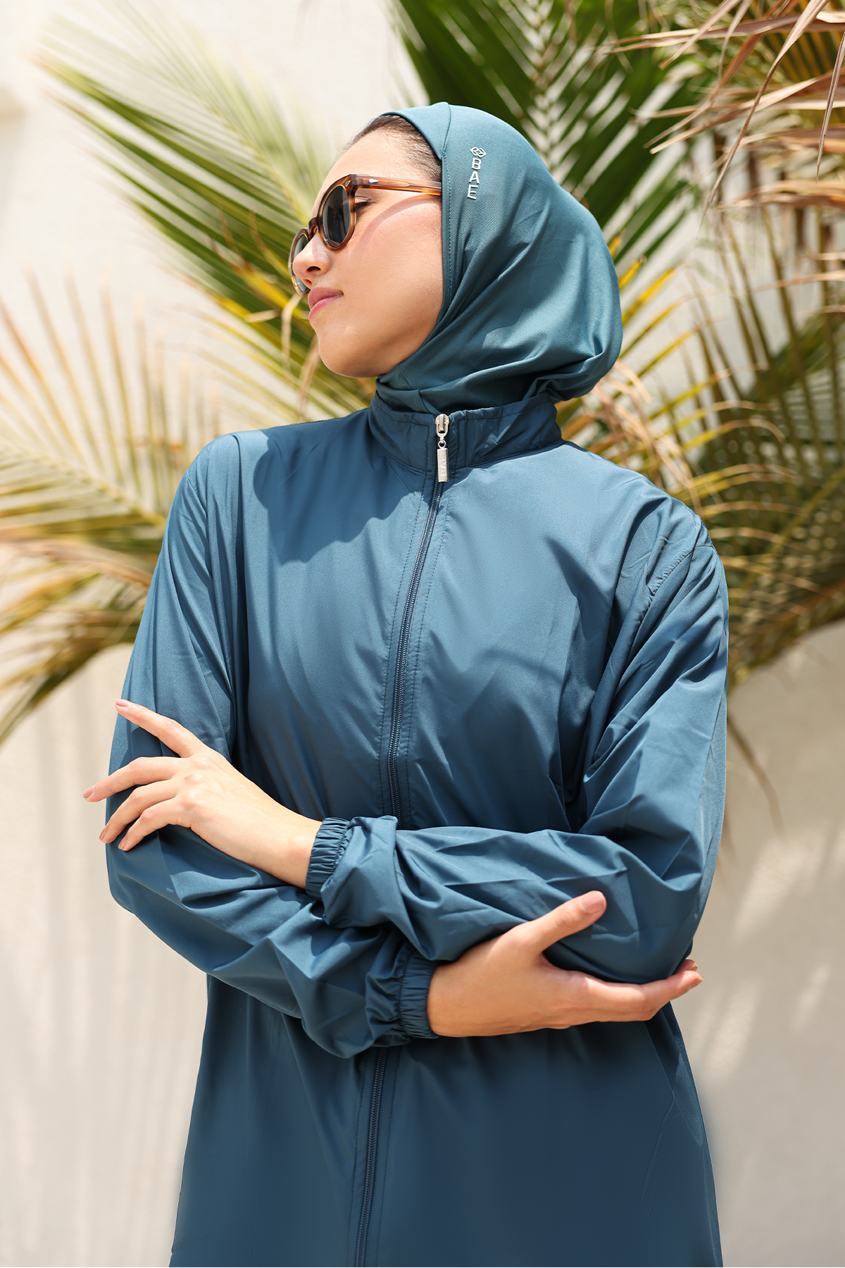 Hayaa+ Extra Long Teal Burkini