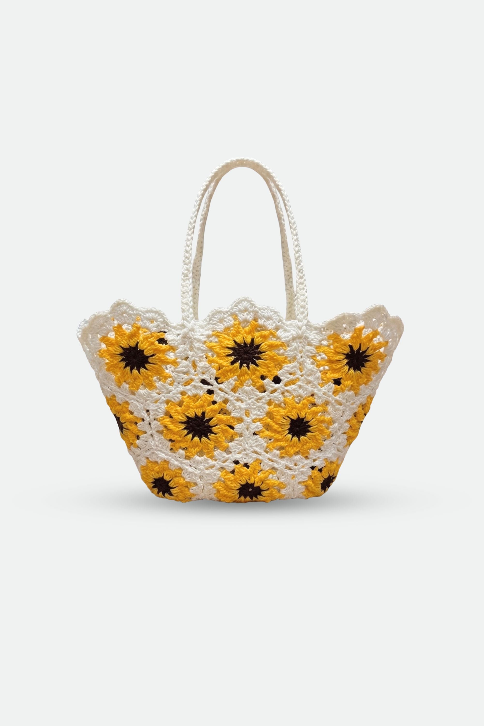 BAE Handmade Festival Flower Tote Bag by BAE Modest, featuring colorful floral design and sturdy fabric for casual wear
