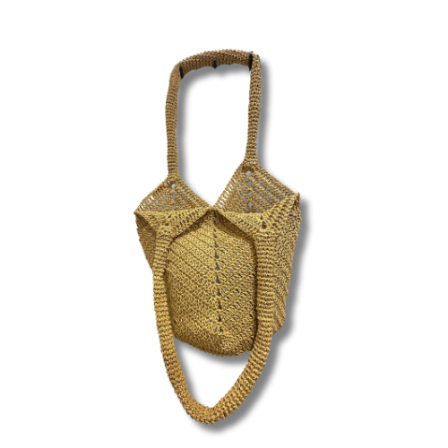 Handmade Handbag - Dark Beige