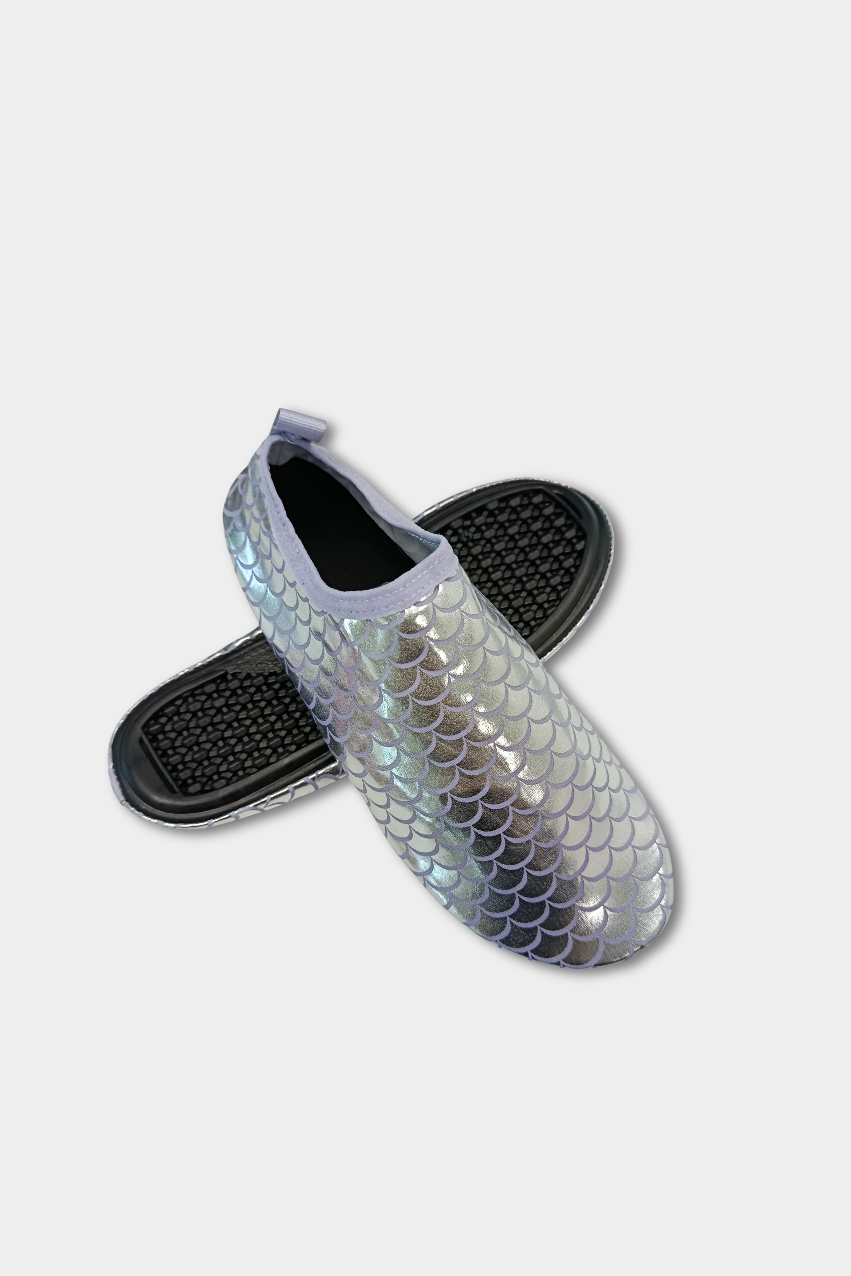 Mermaid Scale Thick Sole Beach Shoes | Quick-Dry Anti-Slip Water Shoes for Beach & Pool