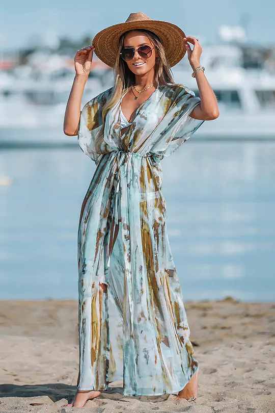 bohemian bae dresses Sage Green Goddess Dress * Boho Dance Belted * Prom Bohemian Light Cotton Maxi Bridesmaid