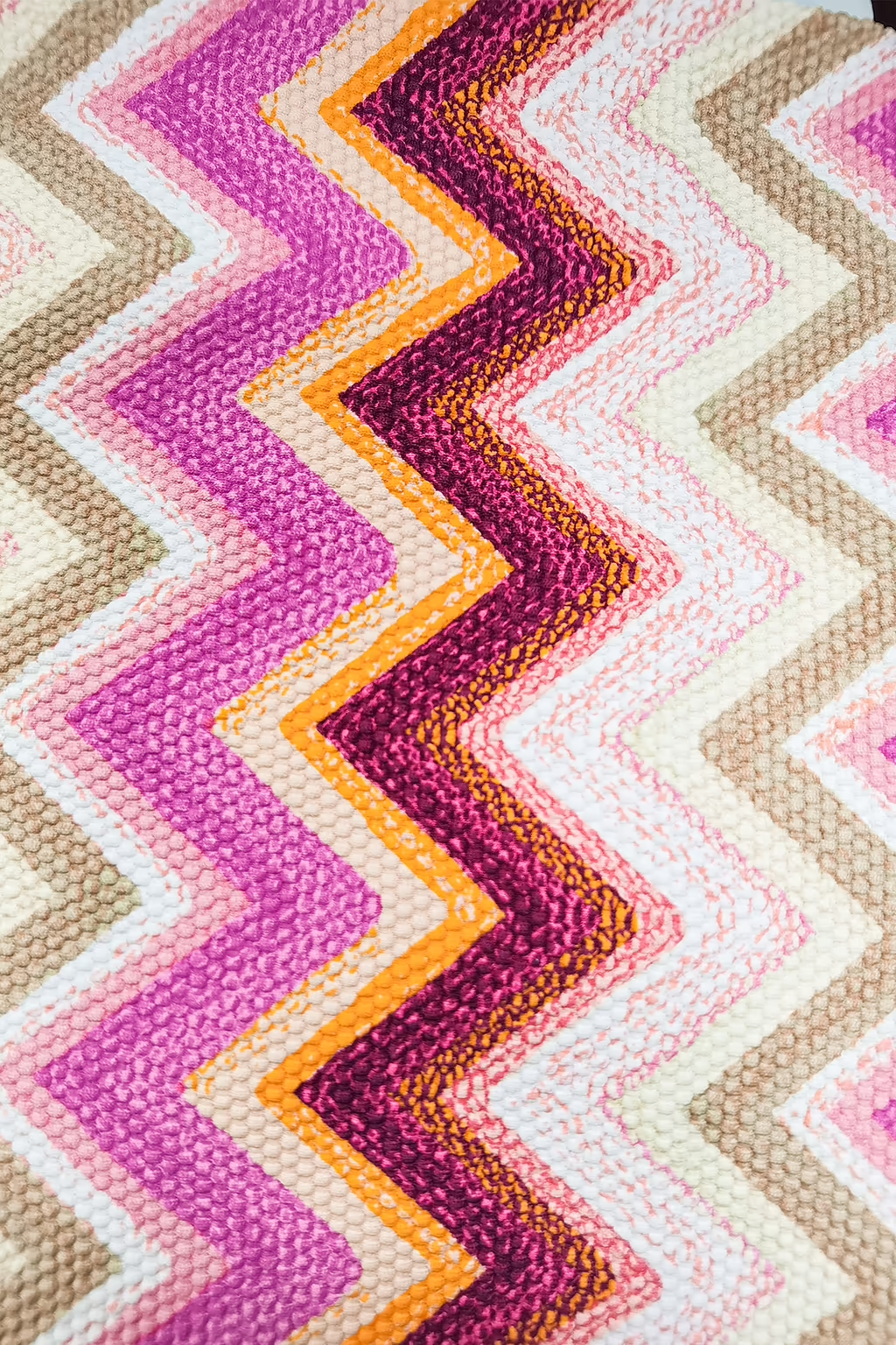 BAE Charm Geo Crochet Bikini Top & Hipster Bottoms Set