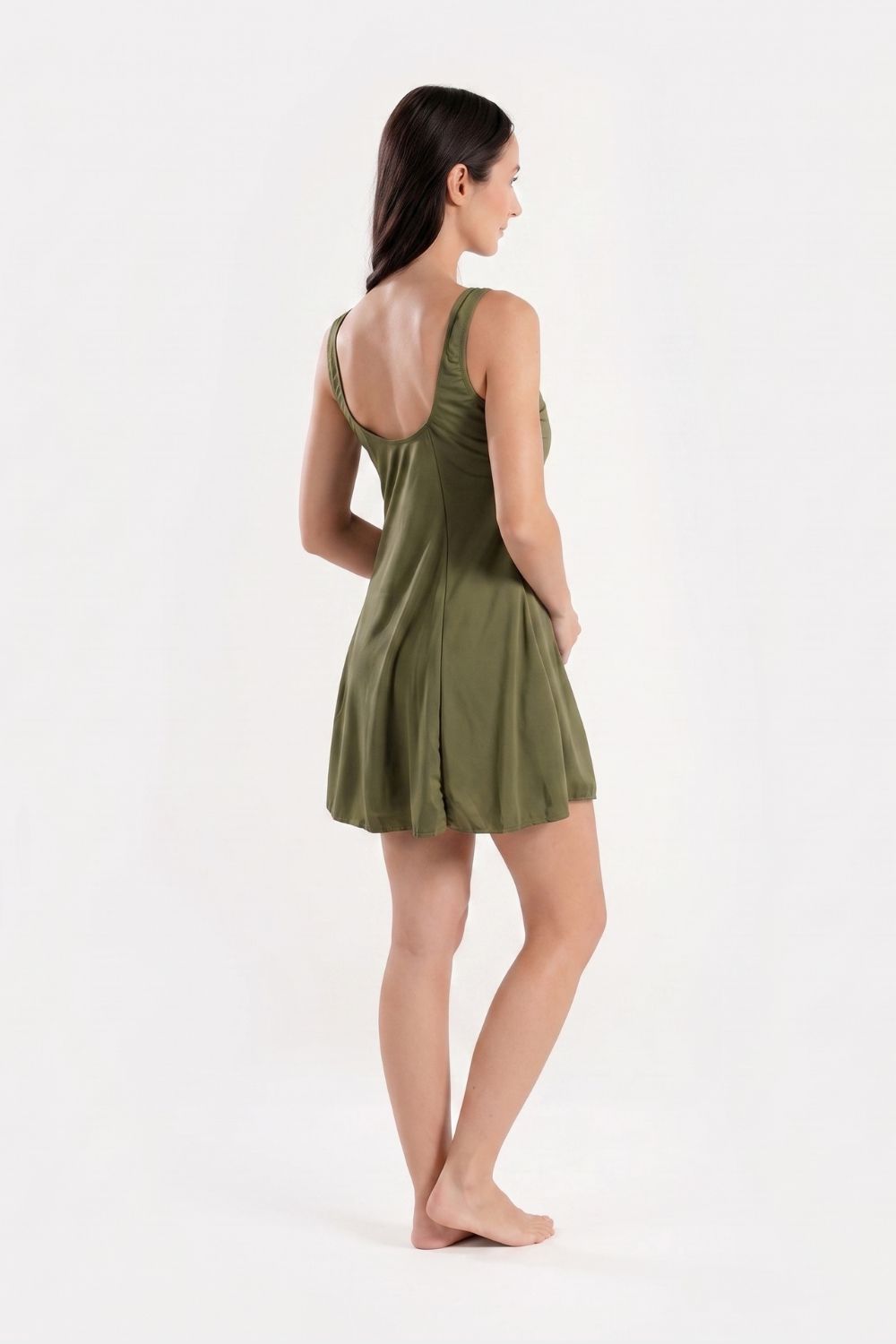 Women's Modest Swim Dress with Built-in Shorts 7XL-10XL Plus Size