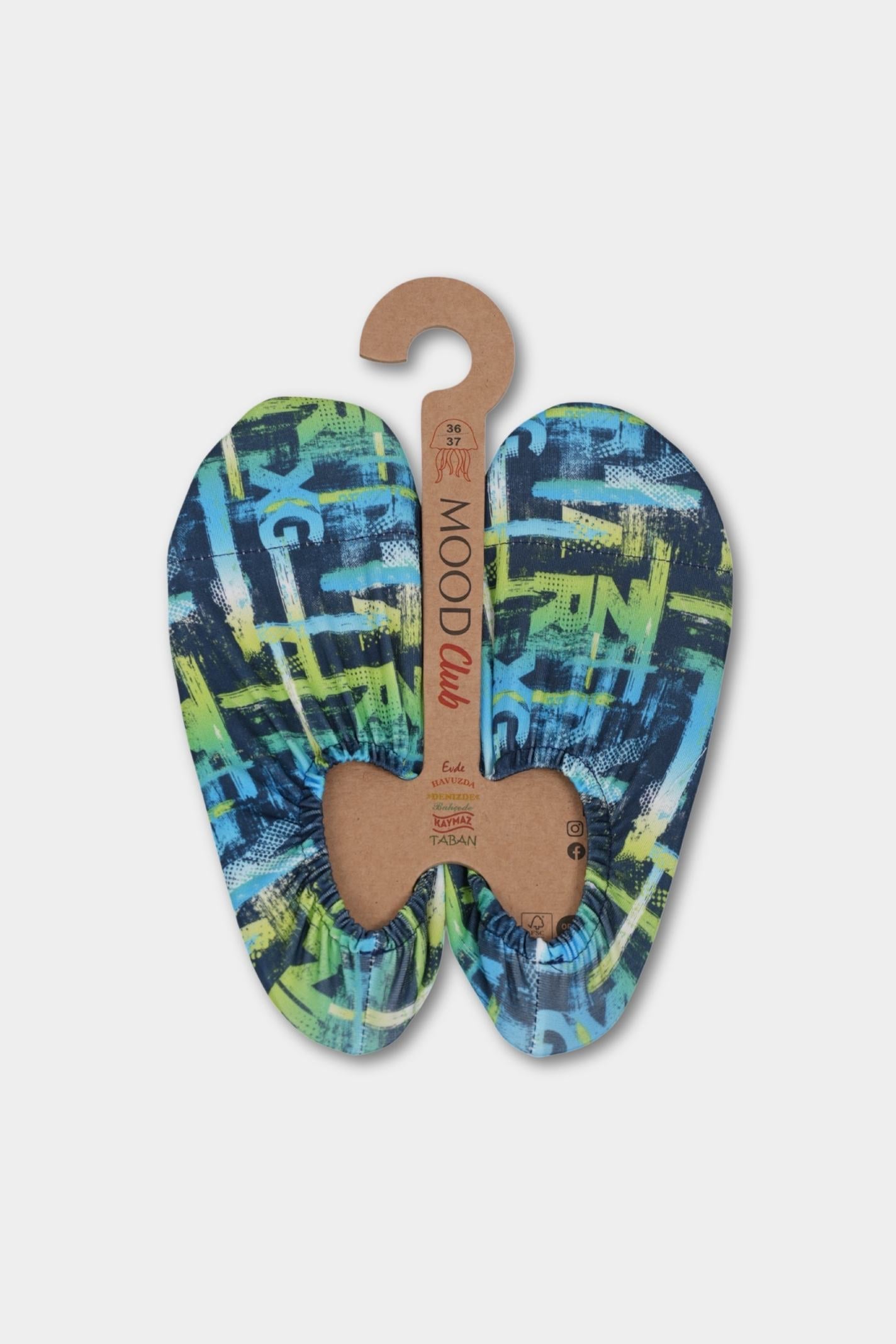 Urban Camo Anti-Slip Pool Shoes | Unisex Quick-Dry Aqua Swim Shoes