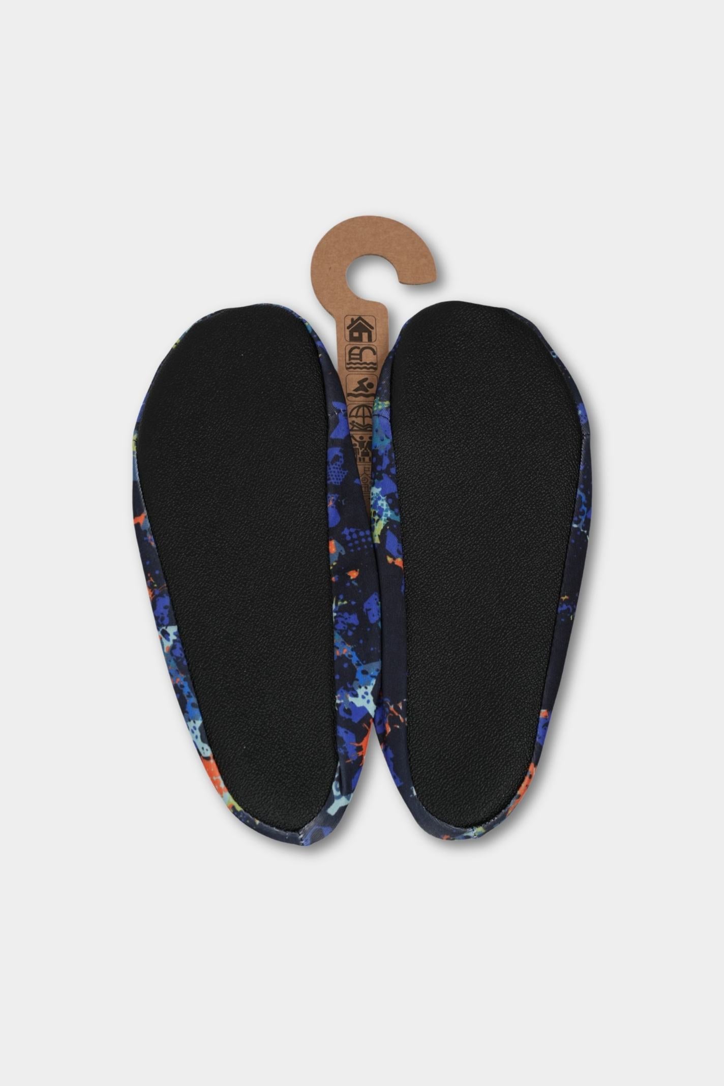 Abstract Splash Anti-Slip Pool Shoes | Unisex Quick-Dry Aqua Swim Shoes