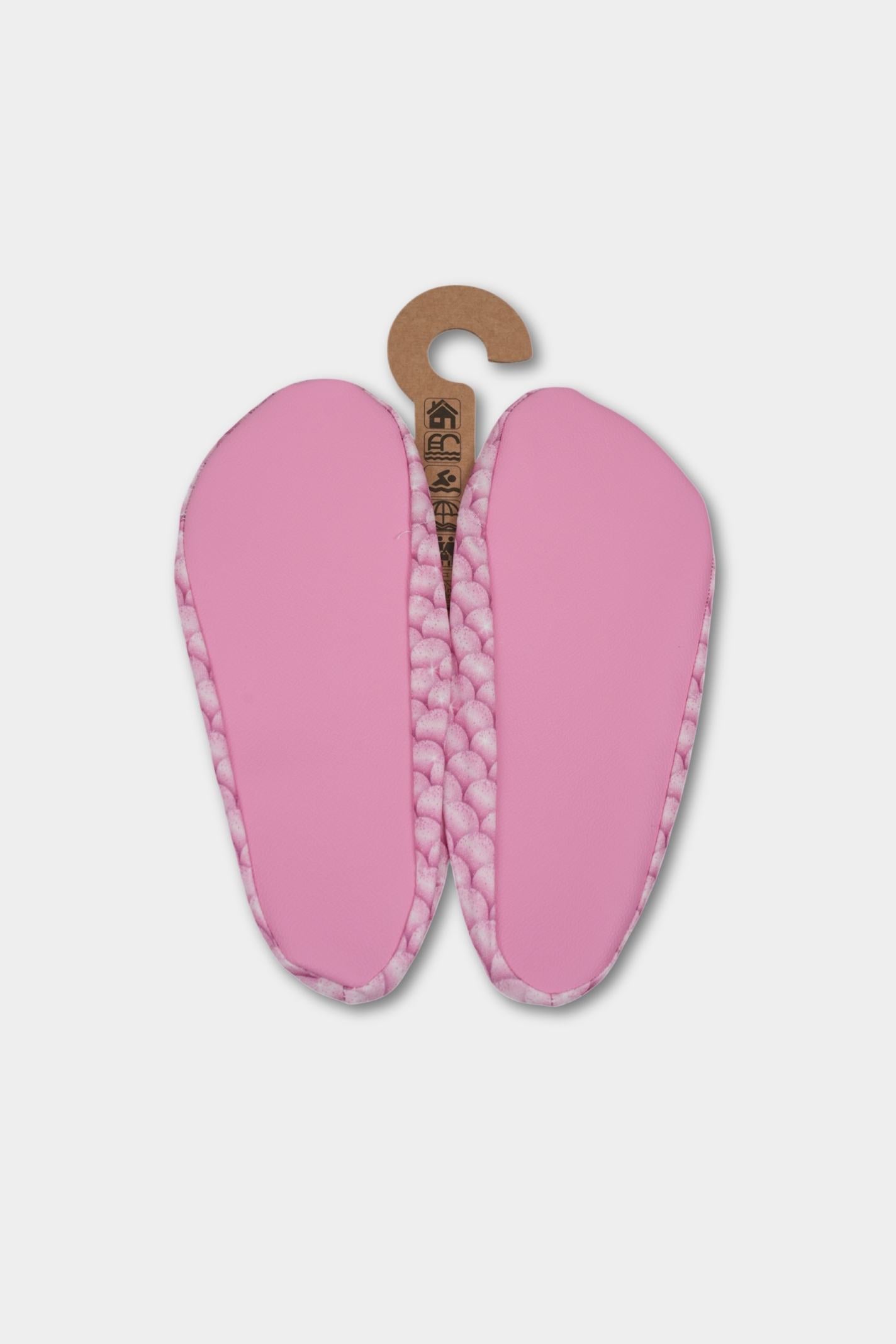 Pink Mermaid Scale Anti-Slip Pool Shoes | Unisex Quick-Dry Aqua Swim Shoes
