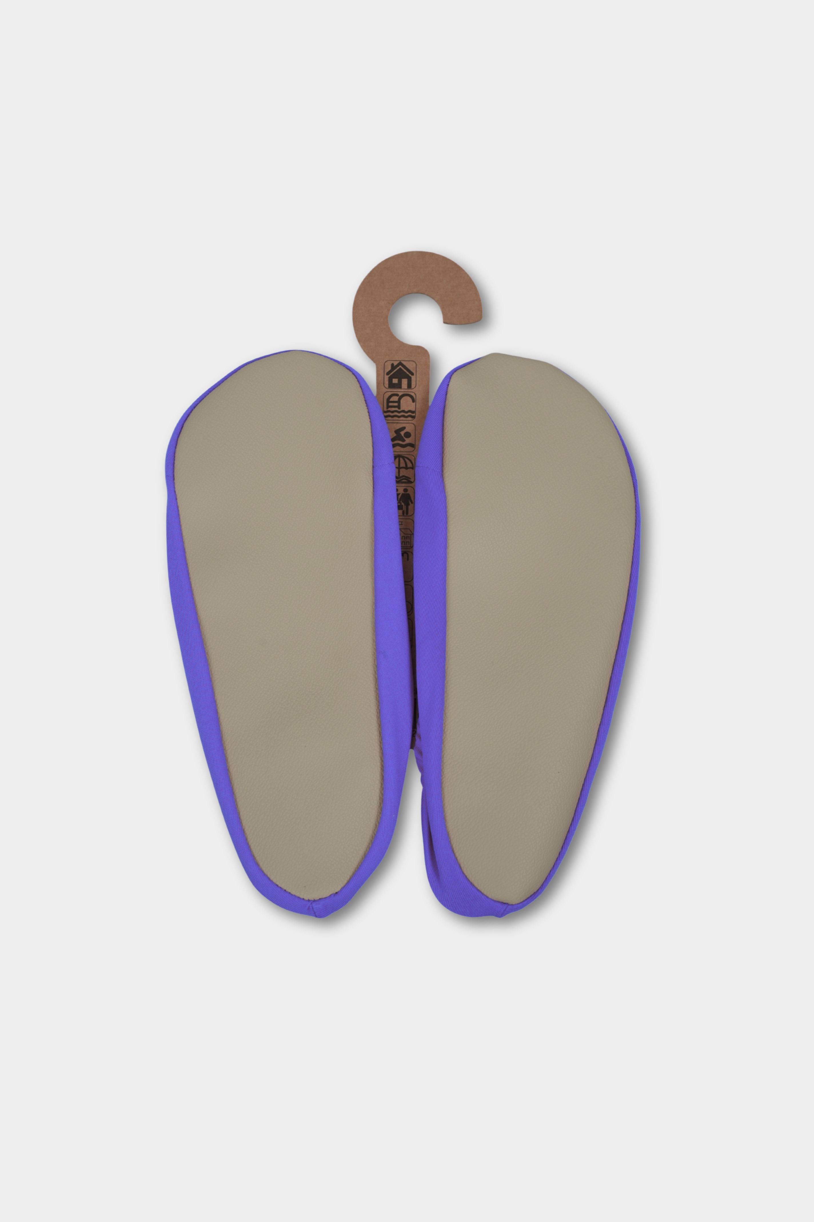 Purple Anti-Slip Pool Shoes | Unisex Quick-Dry Aqua Swim Shoes