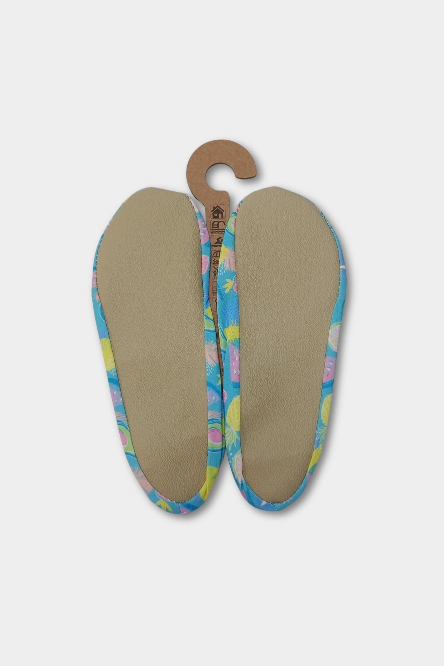 Tropical Fruit Anti-Slip Pool Shoes | Quick-Dry Indoor & Poolside Aqua Shoes