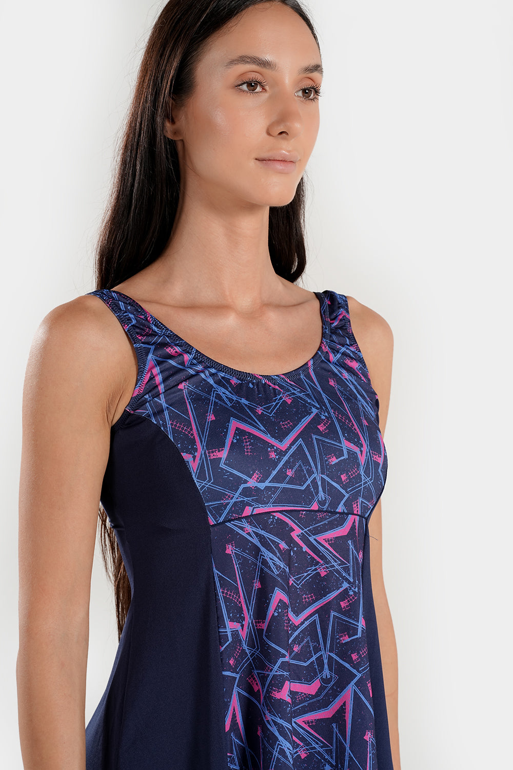 Women’s Modest 2-Piece Swim Dress