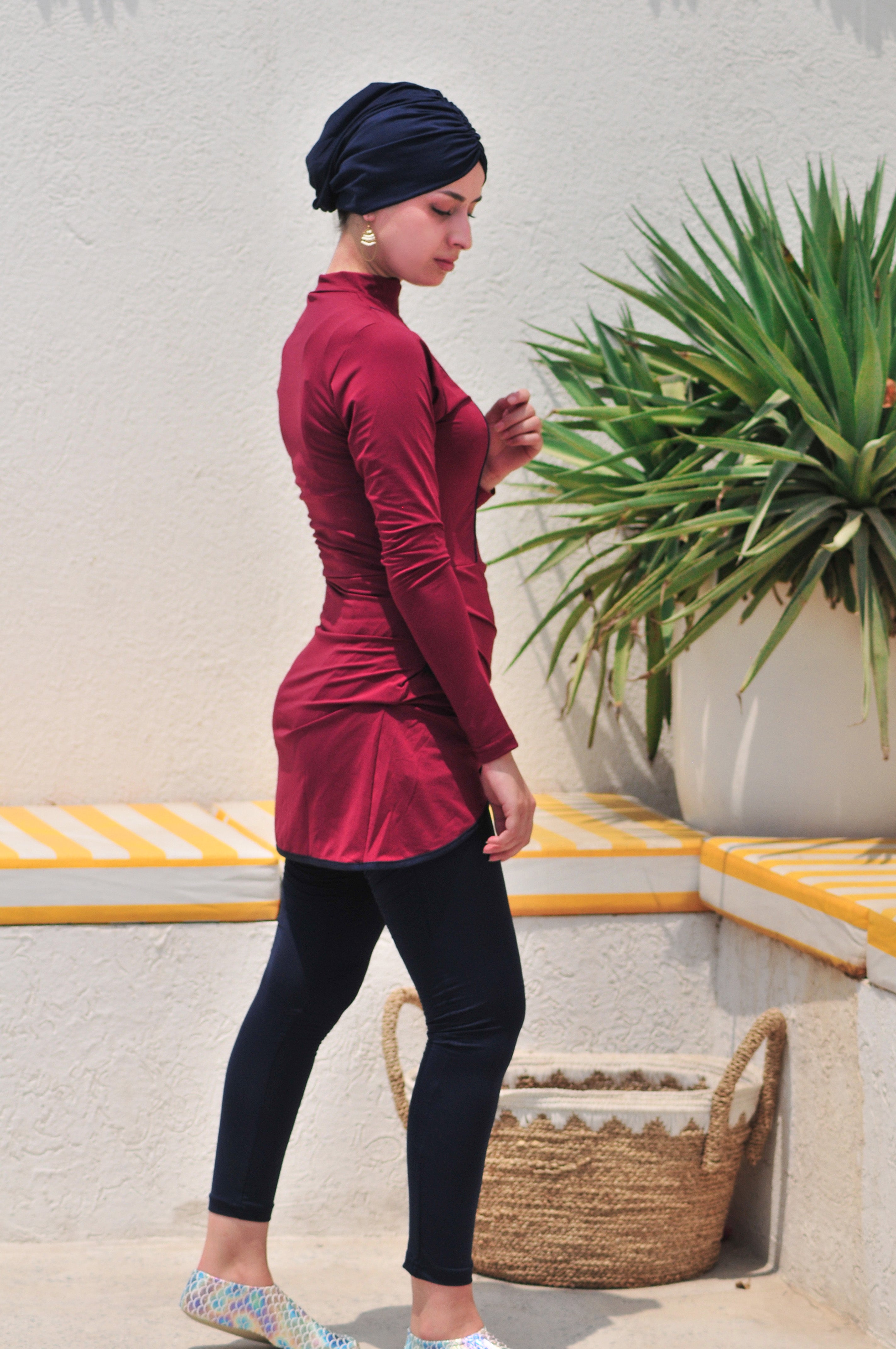 Berry Twist Modest Swim Set