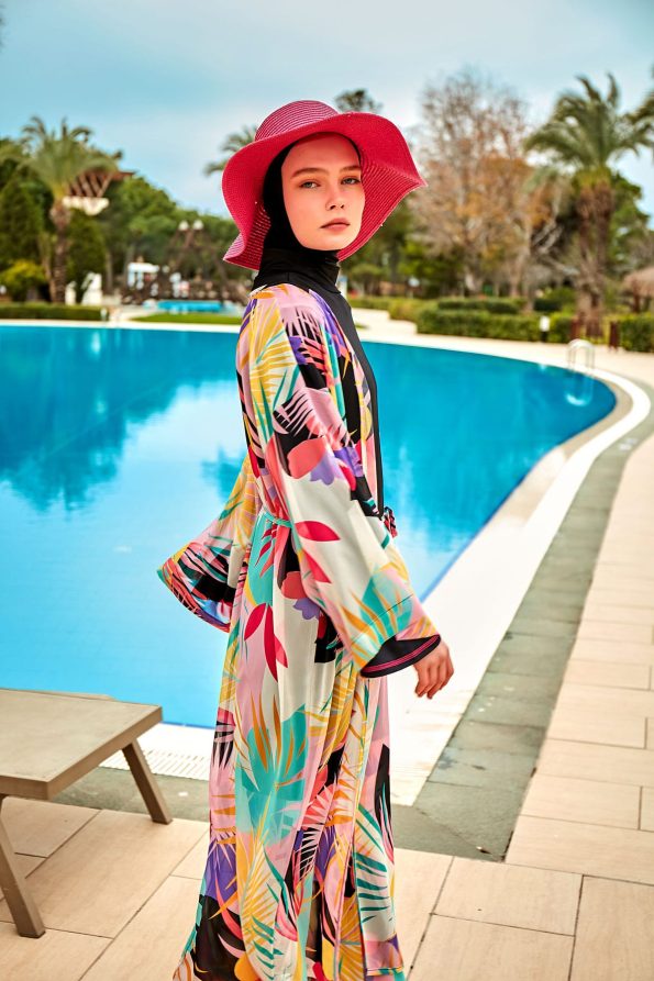 Munsell Beach Cover-up Kimono