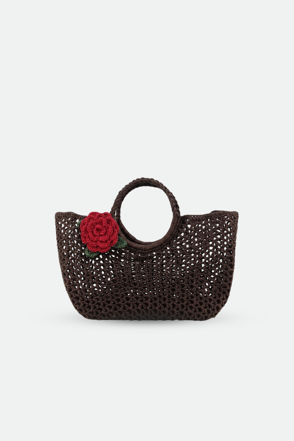 Handmade BAE Classic Flora bag with floral design and adjustable strap, crafted by BAE Modest.