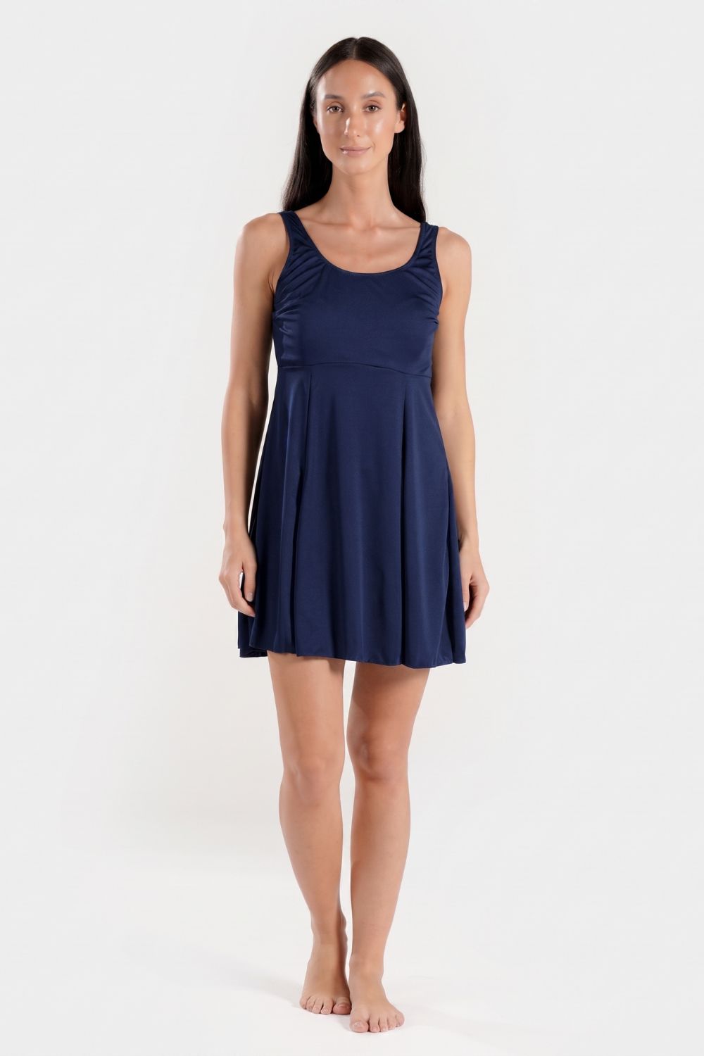 Women's Modest Swim Dress with Built-in Shorts 7XL-10XL Plus Size