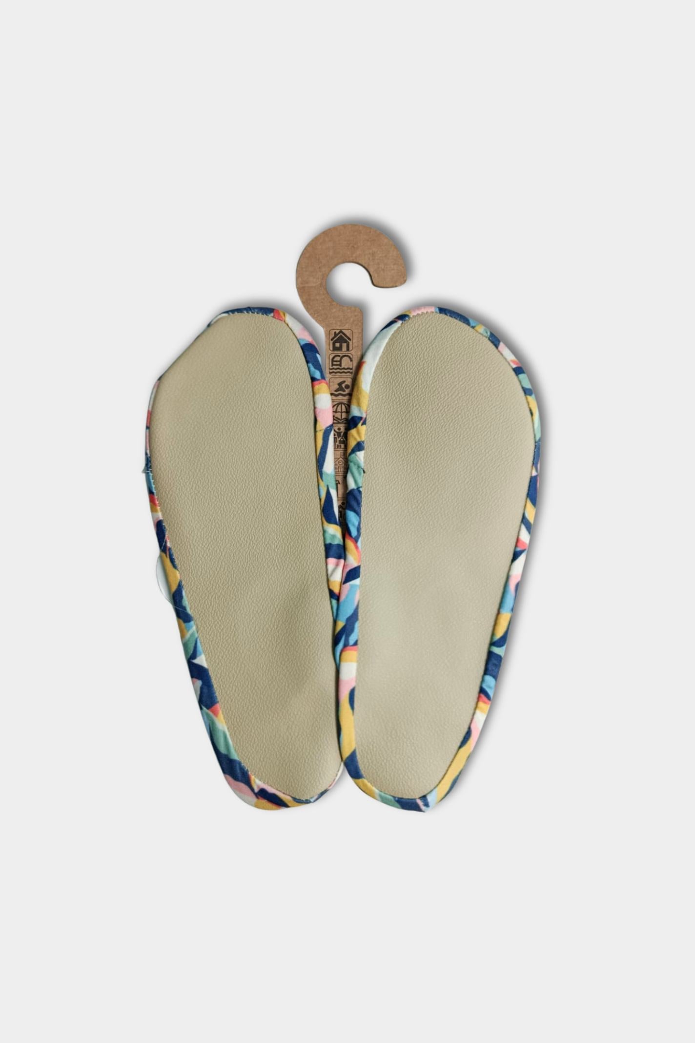 Abstract Multicolor Anti-Slip Pool Shoes | Unisex Quick-Dry Aqua Swim Shoes