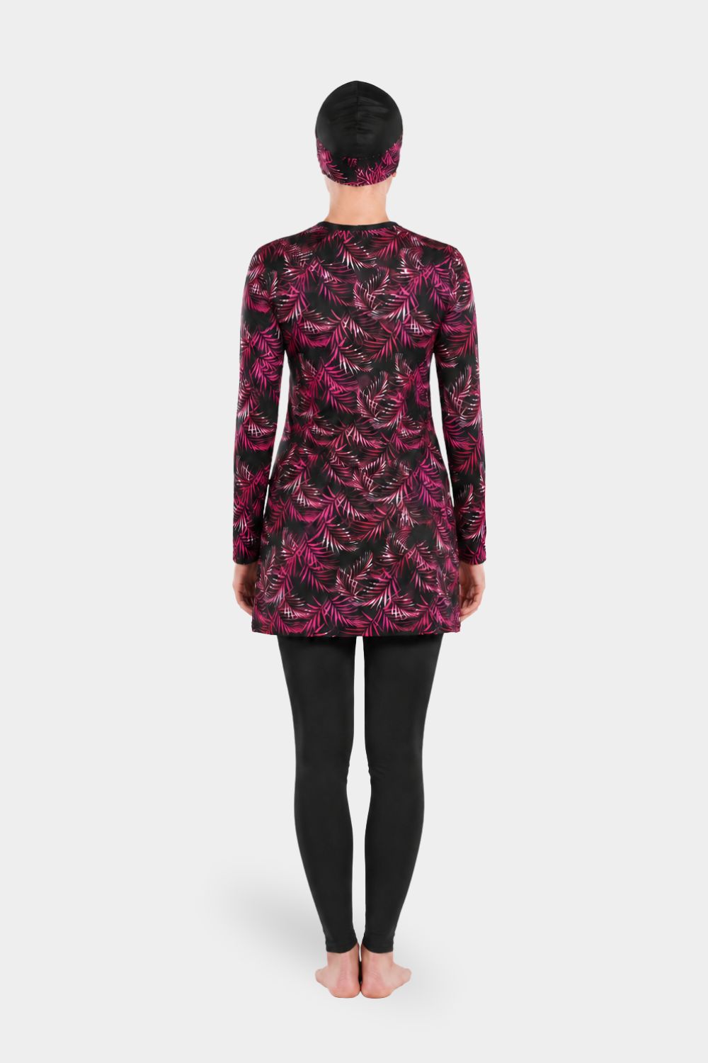 Women's Leaf Long-Sleeve Swimwear