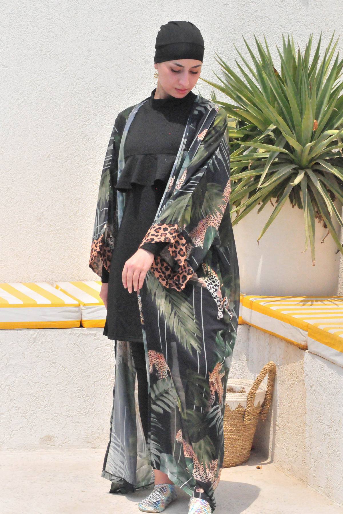 Jungle Noir Kimono