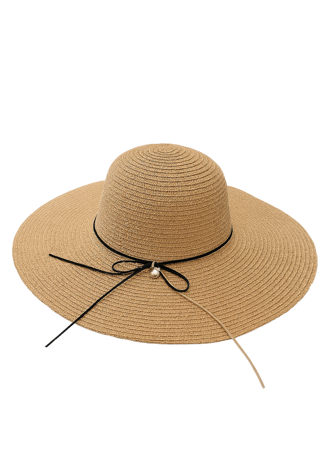 BAE Ribbon Straw Sun Hat