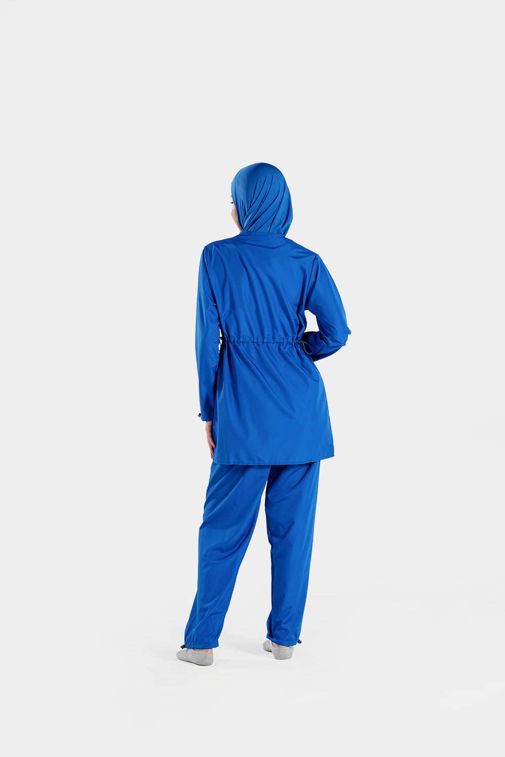 Modest BAE Modest burkini with half-length full sleeves and matching hijab for full coverage swimwear.
