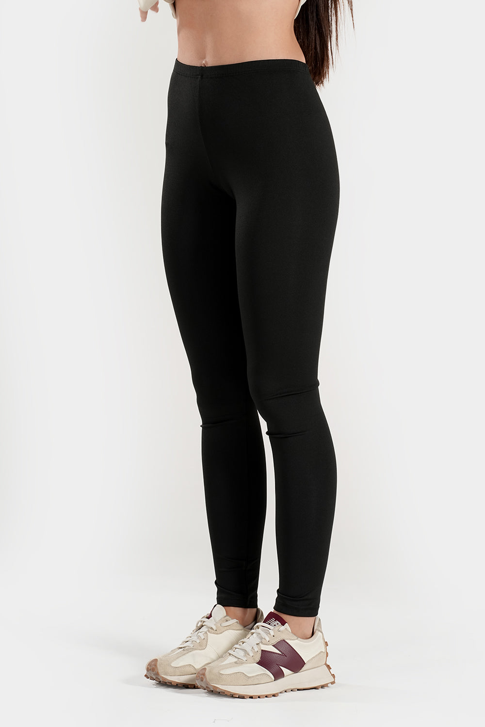 Women’s Modest Swim Leggings  – UPF 50+ Sun Protection  Full-Length Swim Tights