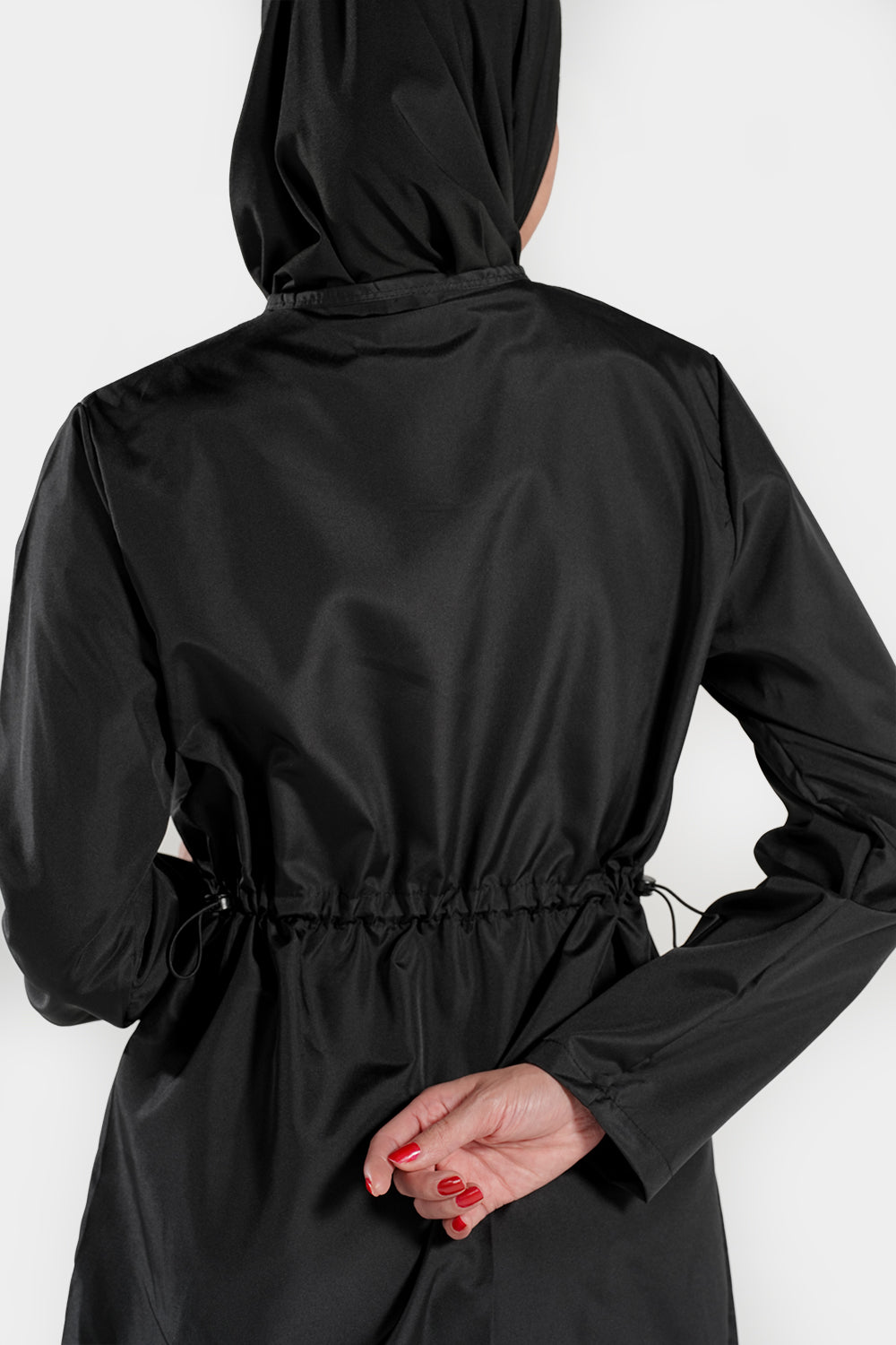 BAE Modest women's burkini with full sleeves and hijab, solid color modest swimwear for women, full coverage and comfortable fit