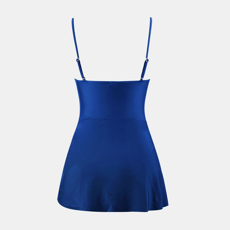 BAE Front Knot Scoop Neck One Piece Swimsuit