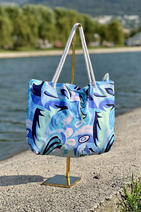 Turquoise Beach Bag
