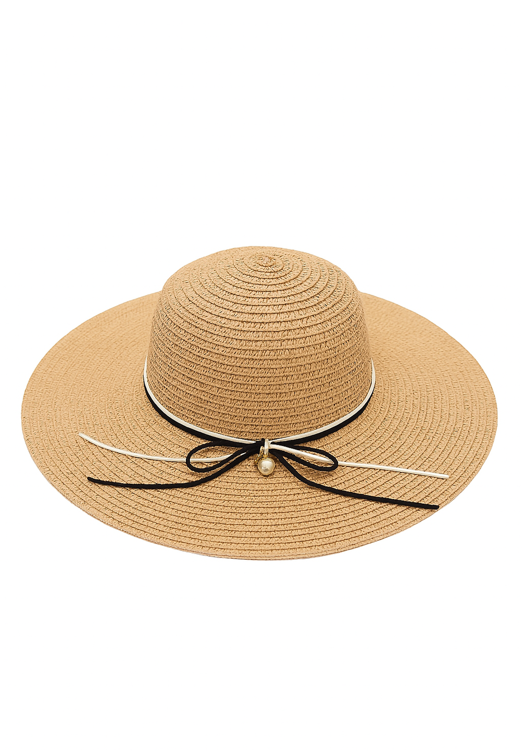 BAE Ribbon Straw Sun Hat