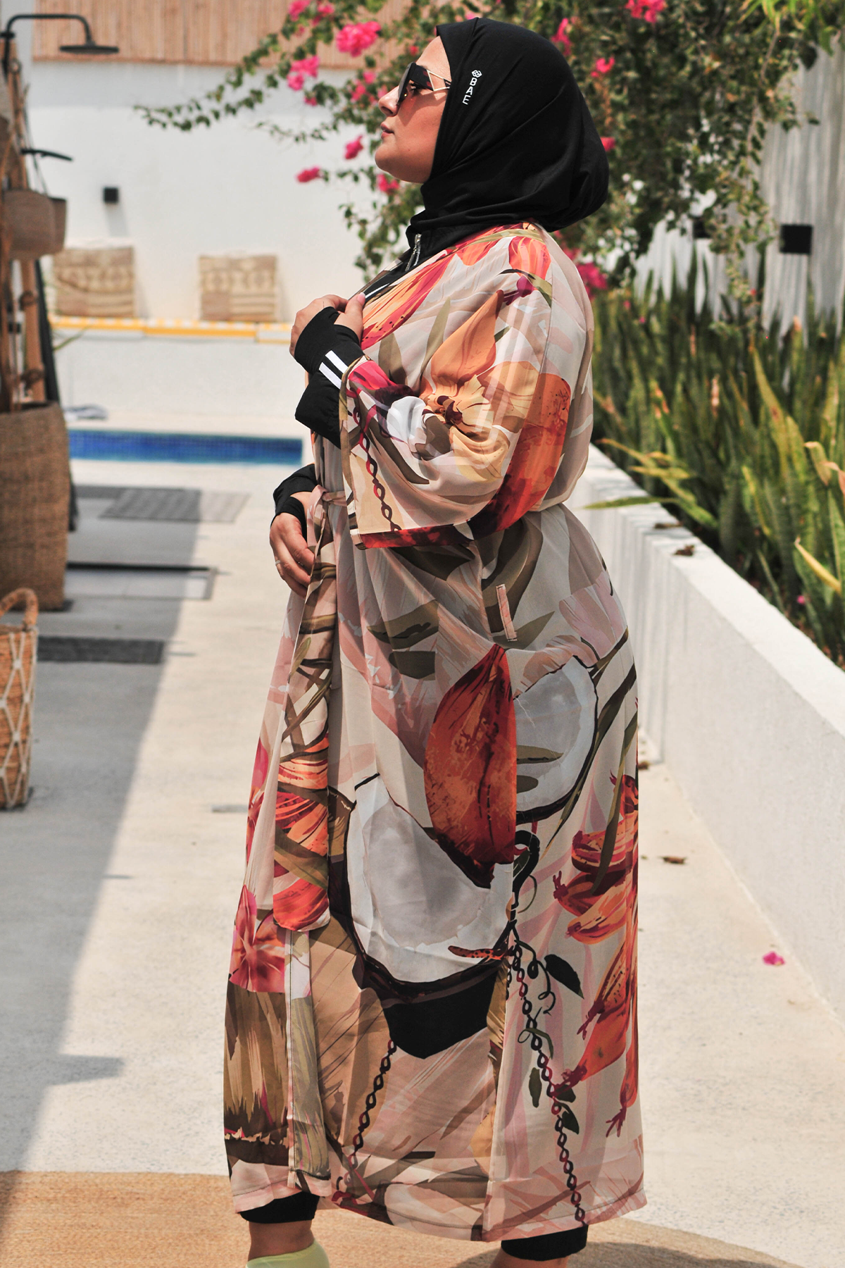 Sunset Floral Kimono