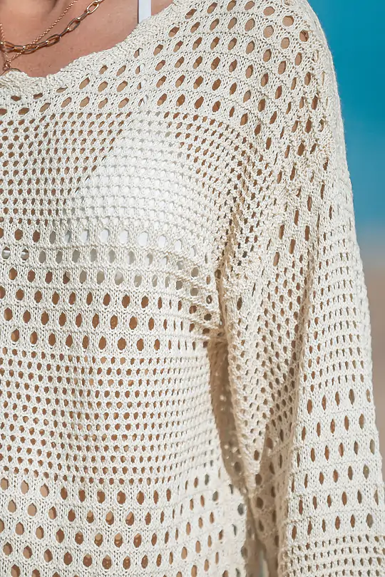 BAE Seaside Whispers Crocheted Cover-Up